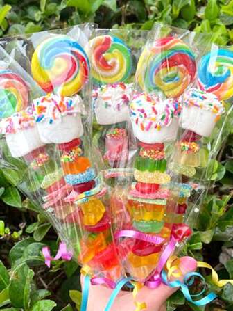 50/100pcs Transparent Candy Bags, Suitable For Party, Wedding, Gift Packaging, Food Baking, Holidays, Birthday, 2025 New Year Party, Graduation, Mother's Day Party Gifts