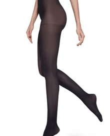 Opaque Wolf 40 Thread Tights 5830-001 - Black - View 1
