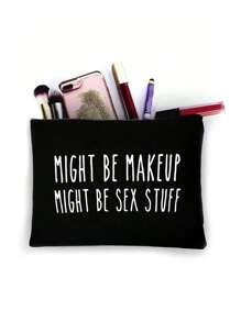 Fun Makeup Bag For Mature Adults: Privacy And Style For Your Cosmetics And Makeup Bags Makeup Organizer Make Up Organizer Makeup Storage Makeup Pouch Make Up Pouch Back To School Supplies