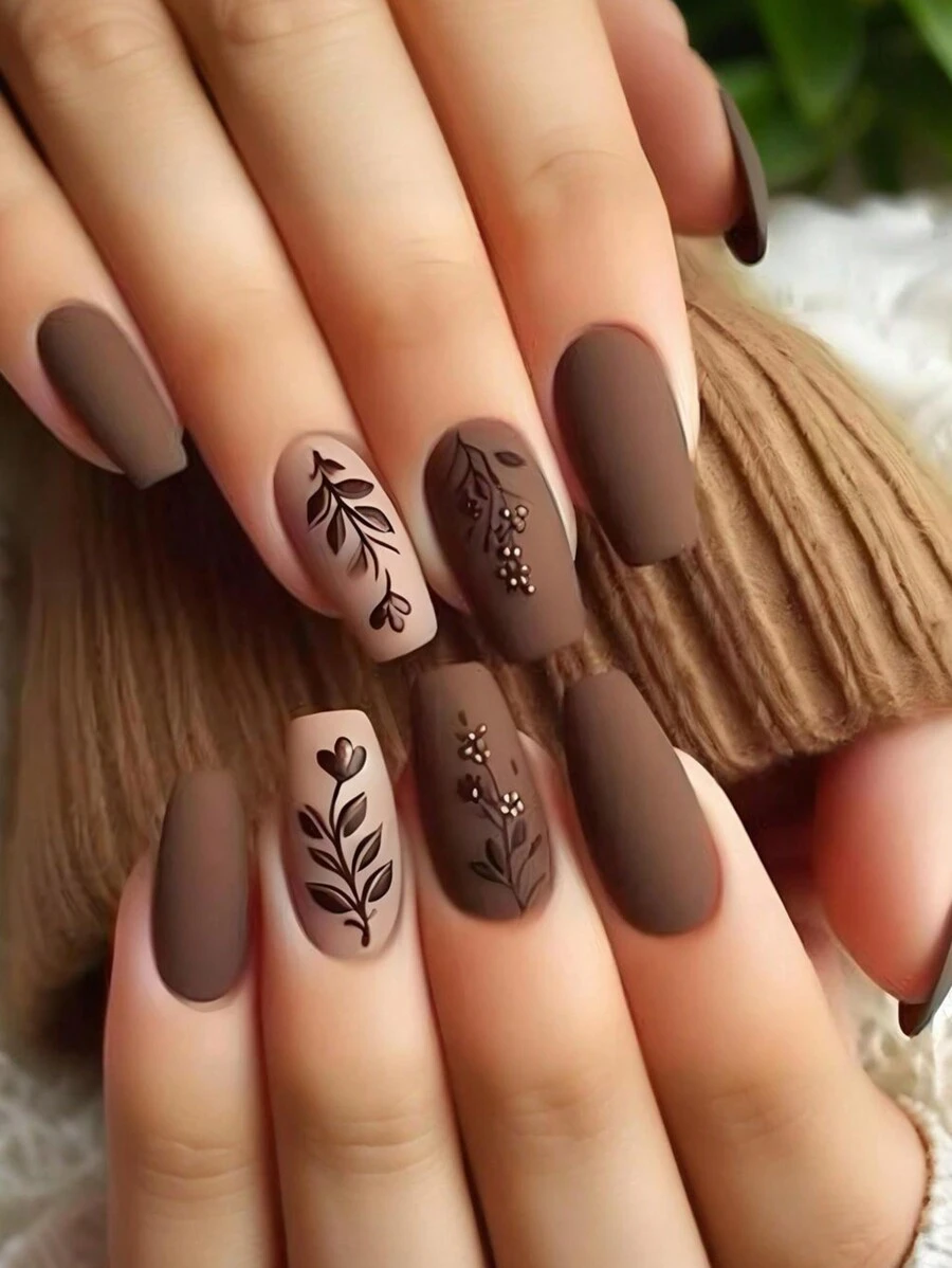Press On Nails 24 Pieces Of Short Square Cartoon Cute Butterfly Style Fingernails
