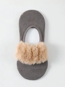 1/3 đôi tất lông cừu nông, thoải mái và thoáng khí, dùng cho mọi mùa - Nhiều màu - Xem 17