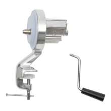 Pasta Maker Machine Nudelmaschine Manuell Edelstahl für Haushalten, Straßenständen, Restaurants, Geschäften, Kantinen, Supermärkten, Imbissbuden - Silber - Übersicht 10