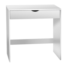 OYAJIA White Wooden Dressing Table Vanity Computer Desk Bedroom Furniture,Computer Study Desk With Drawer Office Drawer,Writing Workstation - White - View 10