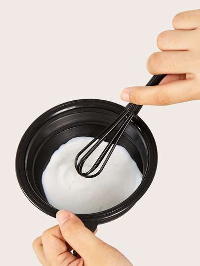 1pcsHair Stirrer Hair Color Whisk, Plastic Hair Dye Cream 1pc Stirrer Mixer DIY Hairdressing Mixing Whisk For Salon Barber Hair Colour Hair Bleach,Whisks For Hair Dye Color Mixing- Plastic Manual Mixer Hair Dye Cream Stirrer- Salon Barber Plastic Whisk Hairdressing Dye Whisk-Blending, Whisking, Beating And Stirring