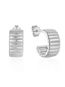 2 Chiếc Hoa Tai Hình Chữ C Kiểu Pháp Sang Trọng Nhẹ Nhàng Thời Trang Hàn Quốc Retro Cho Nữ Hoa Tai Đeo Hàng Ngày - Bông tai hình chữ C - Xem 5