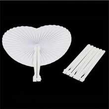 1/24/36 chiếc quạt cầm tay gấp hình trái tim màu trắng, thích hợp cho đám cưới, tiệc sinh nhật, quảng cáo, quà tặng, vẽ tranh, graffiti, kỳ nghỉ biển và các dịp khác. Nhỏ gọn và dễ sử dụng, phù hợp cho cuộc sống hàng ngày, công việc, đi lại và nhiều dịp khác nhau. Món quà hoàn hảo cho gia đình và bạn bè. Cũng thích hợp cho lễ hội Halloween, tiệc Giáng sinh, quạt cầm tay màu trắng trơn dùng trong đám cưới, phù hợp cho mọi mùa. - Nhiều màu - Xem 9
