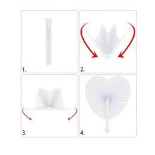 1/24/36 chiếc quạt cầm tay gấp hình trái tim màu trắng, thích hợp cho đám cưới, tiệc sinh nhật, quảng cáo, quà tặng, vẽ tranh, graffiti, kỳ nghỉ biển và các dịp khác. Nhỏ gọn và dễ sử dụng, phù hợp cho cuộc sống hàng ngày, công việc, đi lại và nhiều dịp khác nhau. Món quà hoàn hảo cho gia đình và bạn bè. Cũng thích hợp cho lễ hội Halloween, tiệc Giáng sinh, quạt cầm tay màu trắng trơn dùng trong đám cưới, phù hợp cho mọi mùa. - Nhiều màu - Xem 6