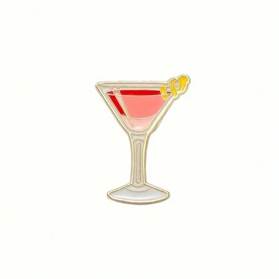 Cartoon Cute Cocktail Brooch Enamel Pin Custom Decorative Brooches Ornaments Lapel Bag Badges Jewelry Gifts Pin Christmas Pin Backpack Pins Pin For Clothes Bag Charm School Kpop Teacher Supplies Bag Charms Office Accessories Shirts Jacket Halloween Autumn-Winter Accessories,Suitable For Teens, Youth,Men,Casual, Outdoor, Athletic, Vacation, Graduation Gifts, Birthday, Daily Wear Clothes Pin Funny Teacher Gifts Costume Accessories