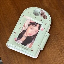 Bộ 5 hộp đựng thẻ Chocolate Series, Album ảnh, Túi đựng thẻ, Thẻ hành lý, Thẻ có thể dùng làm mặt dây chuyền chìa khóa, Thích hợp làm mặt dây chuyền điện thoại di động, Mặt dây chuyền chìa khóa ô tô, Ảnh ID, Mặt dây chuyền túi đựng ảnh hình ngôi sao, Mặt dây chuyền gương chiếu hậu ô tô, Quà tặng cho học sinh. Quà tặng ngày lễ, Quà tặng sinh nhật, Mặt dây chuyền Itabbag - Một kích thước phù hợp với tất cả - Xem 4