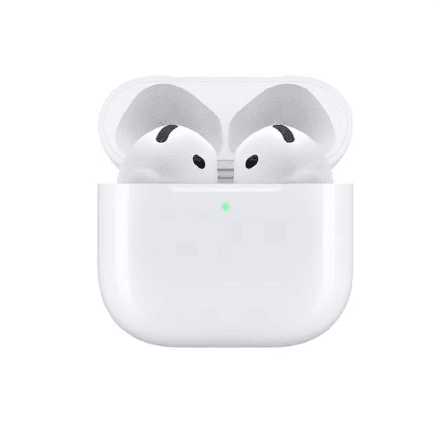 Apple AirPods 4th Gen Bluetooth Earphones With USB-C Wired Charging Case - White