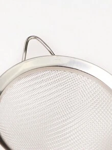 3/1 cái Rây lọc lưới mịn bằng thép không gỉ có tay cầm - Dụng cụ nhà bếp để rây và sàng - Nhiều màu - Xem 6