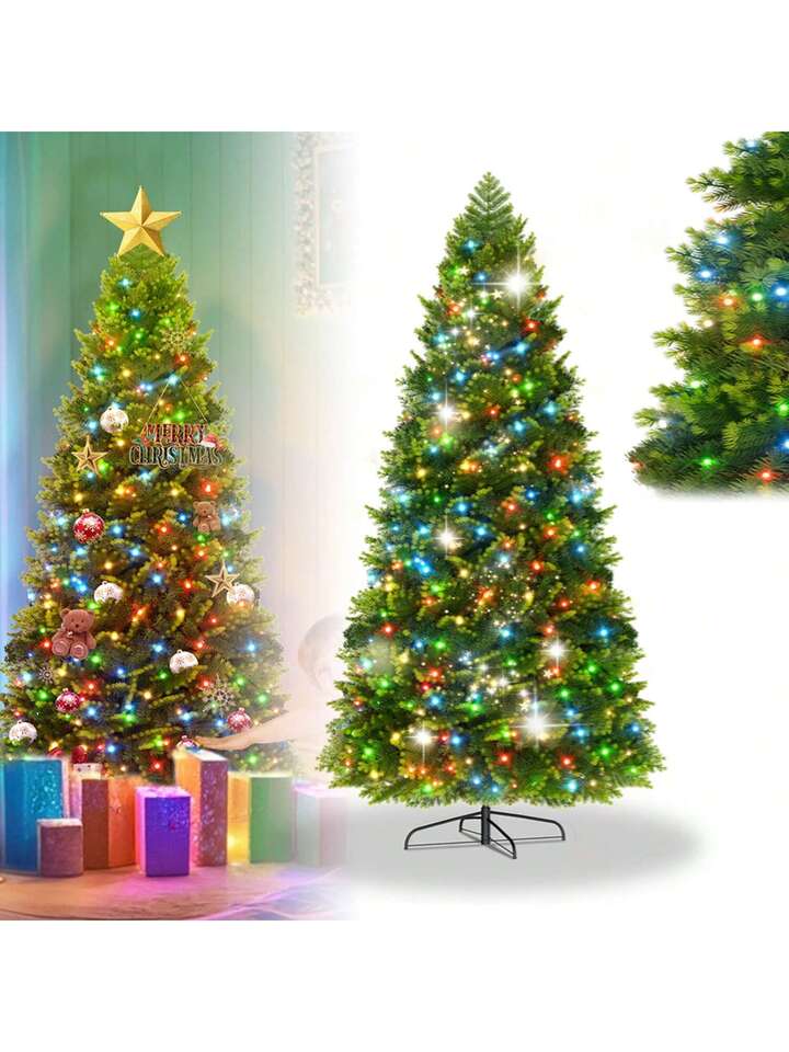 Mini Albero Di Natale Con Illuminazione a LED, 24/60 Cm