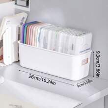 Bộ 2/3 hộp đựng đồ đa năng, thích hợp đựng mỹ phẩm, mặt nạ, son môi, đồ trang sức, dụng cụ trang điểm, vật dụng nhỏ hàng ngày, điều khiển từ xa, văn phòng phẩm, v.v., thích hợp cho phòng ngủ, phòng tắm, phòng khách và nhiều môi trường khác - Nhiều màu - Xem 6