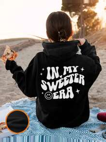 A Casual Printed Pullover Hoodie For Girls And Children, Hooded Sweatshirt For Autumn And Winter Students, Long Sleeved With Plush And Thick Top - A Hoodie That Inspires Every Child's Imagination And Adventurous Spirit! Hoodies Tween Girl Clothes Tween Girl Clothes Girls