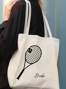 Spersonalizowana torba tenisowa, spersonalizowana torba tenisowa, sportowy prezent tenisowy dla niej, spersonalizowana torba tenisowa, torba miłosna tenisowa, prezent tenisowy