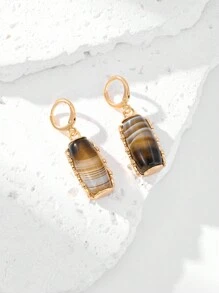 مجموعة مجوهرات جديدة للنساء تشمل قلادة وأقراط ، بأسلوب بوهيمي وسلسلة تحطيم، مناسبة للارتداء اليومي وكهدايا للمناسبات