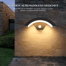 OYAJIA Außenwandleuchten, Außenbeleuchtung für Garten, Weg, Terrasse