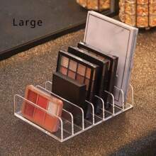 1pc/2pcs Eyeshadow Palette Storage Box, Eyeshadow Organizer, Makeup Storage Display Rack, Suitable For Vanity, Bathroom Countertop, Cabinet, Photography Props - Multicolor - View 12