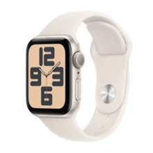 Apple 24 SE GPS 40mm Starlight Aluminum Case + Starlight Sport Band S/M Band - Starlight
