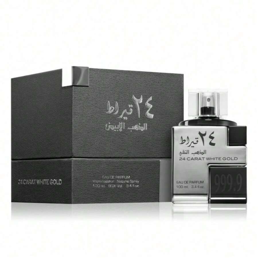 Lattafa 24 Carat White Gold 100ML Eau De Parfum Unisex - None - View 1
