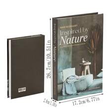 Set de 3 libros decorativos plegables, adornos de estilo sencillo para decoración de habitación, el mejor regalo - Multicolor - Ver 4