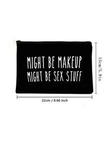Fun Makeup Bag For Mature Adults: Privacy And Style For Your Cosmetics And Makeup Bags Makeup Organizer Make Up Organizer Makeup Storage Makeup Pouch Make Up Pouch Back To School Supplies