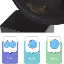 Scissors Pattern Hair Cutting Cape, High Quality Foldable Hairdressing Gown, Waterproof, Comfortable And Easy To Clean Salon Tool