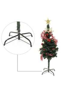 Sturdy Cast Iron Christmas Tree Stand With Metal Base Bracket For Holiday Tree Decoration Support Accessory Best Gifts Birthday Graduation - Multicolor - View 2