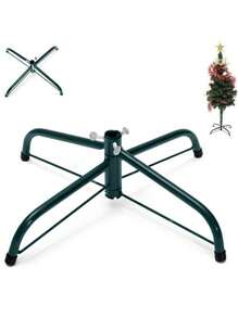 Sturdy Cast Iron Christmas Tree Stand With Metal Base Bracket For Holiday Tree Decoration Support Accessory Best Gifts Birthday Graduation - Multicolor - View 7