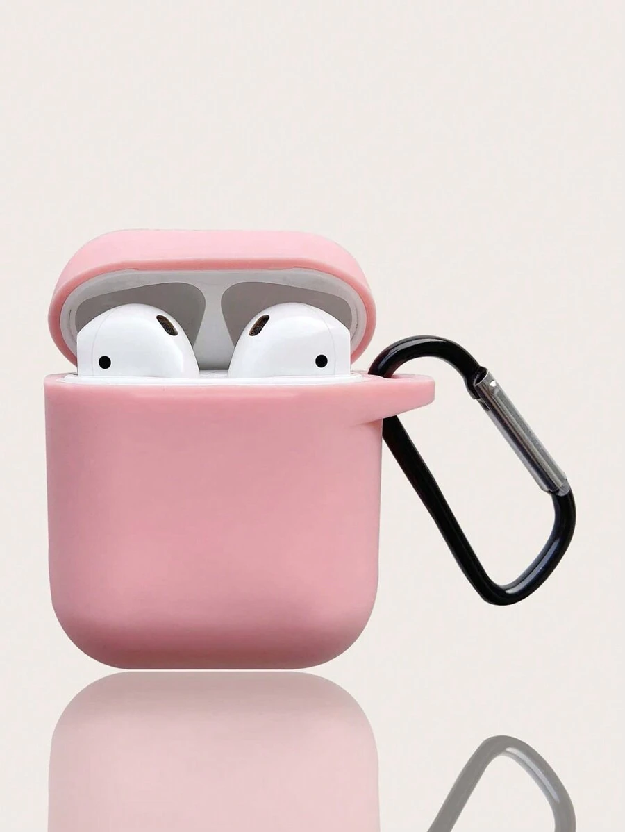 1 Pc Silicone Soft Case Protector Skin Compatible With Airpods 4 Pro 2, AirPods 3, AirPods 2, AirPods 1, Solid Color