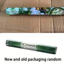 20 sztuk/pudełko Asortyment kadzidełek - kojące aromaty do jogi, medytacji czakr, aromaterapii w pomieszczeniach i wystroju wnętrz - wanilia, smocza krew, jaśmin, lotos, lawenda, kokos, lilia, czerwona róża, drzewo sandałowe, cynamon, zapach dla kobiet, Premium Hand-Dippe, 10 popularnych zapachów