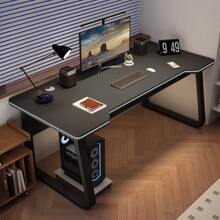 Gaming Desk Computer Writing Table Student Art Modren Simple Style PC Wood Suitable Portable Desk For Home - màu đen - Xem 1