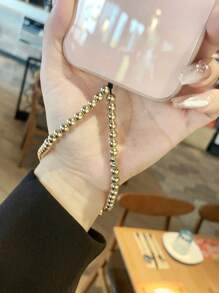 Customized Phone Lanyard, Elegant Minimalist Cross Design, Customizable With Name, Slogan, Location, Date, Suitable As Birthday, Anniversary Gift And Wear