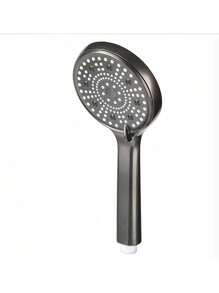 1PC Vòi hoa sen tăng áp nước cao cấp thời trang mới, chế độ điều chỉnh năm tốc độ, vòi hoa sen phòng tắm gia đình, đầu ra nước siêu lớn và vòi hoa sen tấm siêu lớn, có sẵn màu xám súng và đen, phủ công nghệ đầu ra nước bằng silicon chống tắc nghẽn, vòi hoa sen tăng áp mạnh mẽ - Nhiều màu - Xem 13