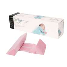 Baby Side Pillow, 45° Inclined Triangle Support Pillow With Invisible Zipper, Removable Pillowcase - Pink - View 8