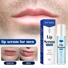 1 件男士唇部精华。减少唇纹，防止脱皮和开裂。保湿和补水。提亮唇部肤色。 - 白色 - 查看 10