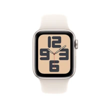 Apple 24 SE GPS 40mm Starlight Aluminum Case + Starlight Sport Band S/M Band - Starlight