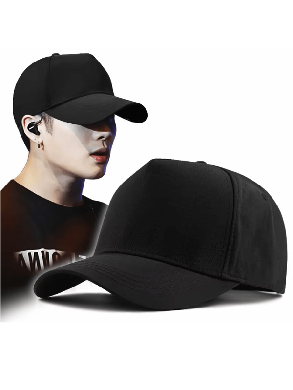 Boné Beisebal Masculino Básico Unissex Liso Aba Curva Trucker Com Ajuste Baseball Verão