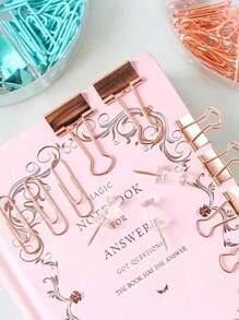 1 套多功能回形针、活页夹、订书钉组合办公和学校用品、返校、学校用品 - 彩色 - 查看 7