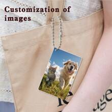 Customized Acrylic Photo Gift - Personalized Wallet Photo, Hanging Decor For Backpack, Purse, Elegant Couples And Family Gift, Anniversary, Valentine's Day - Decorative Art Style, No Electricity Needed Gifts Birthday Graduation