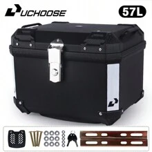 57L Motorrad Universal Topcase, für R1200GS R1250GS F800GS F850GS G310gs, große Kapazität Gepäckbox für Werkzeuge und Heckgepäck