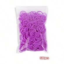 Paquete de 500 piezas de bandas elásticas de goma de diversos colores, diámetro de 16mm, para oficina, escuela, hogar, empaquetado de la vida diaria, duraderas y resistentes