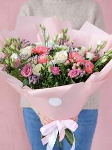 100/50 feuilles de papier de soie rose 20"X14" en vrac, papier de soie pour la Saint-Valentin pour sacs cadeaux, papier d'emballage cadeau mat imperméable de couleur unie, papier de soie d'emballage cadeau de couleur rose, décorations pour fêtes d'anniversaire, enterrements de vie de jeune fille, mariages, jours fériés, artisanat DIY