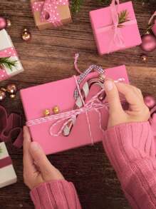 100/50 feuilles de papier de soie rose 20"X14" en vrac, papier de soie pour la Saint-Valentin pour sacs cadeaux, papier d'emballage cadeau mat imperméable de couleur unie, papier de soie d'emballage cadeau de couleur rose, décorations pour fêtes d'anniversaire, enterrements de vie de jeune fille, mariages, jours fériés, artisanat DIY