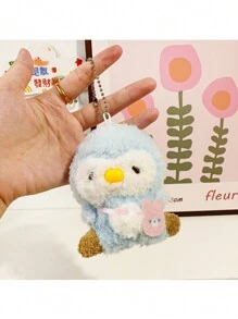 1 件可爱毛绒小鸡企鹅娃娃钥匙扣 - 完美的生日礼物和包袋配件。,家居装饰 - 彩色 - 查看 14