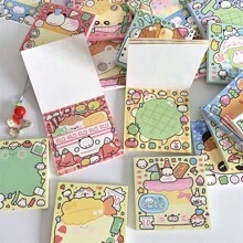 20 Cute And Simple Memo Books -50 Per Book | Fashionable Design For Students And Daily Use - Multicolor - View 3