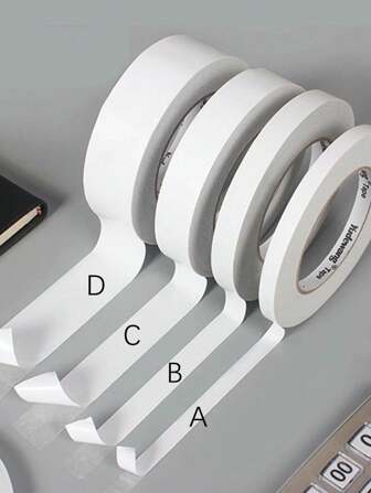 ADouble-Sided Adhesive Strong Ultra-Thin Transparent Tape - Strong Adhesive, Suitable For Office, School, DIY, Scrapbook, Art, Crafts, Cards And Gifts Back To School