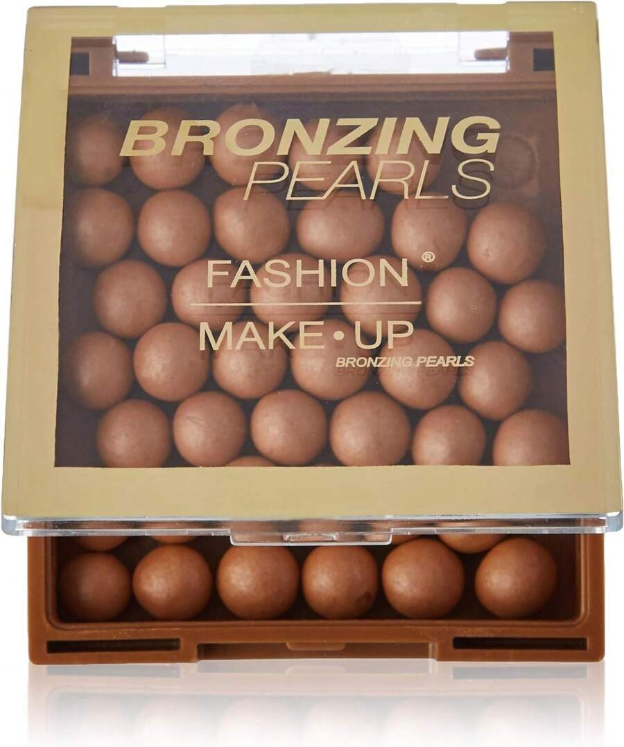 Fashion Make Up Maquillaje de moda - Perlas bronceadoras nº 03 14 g - Paquete de 2