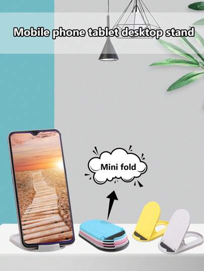 1 件可折叠桌面手机和平板电脑支架，兼容 、Android 手机、生日礼物、家人、朋友手机支架、手机配件