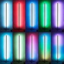 Color Dimmable LED Floor Lamp: USB Powered, Multiple Adjustable Colors, Nordic Style Mood Lighting, Suitable For Living Room, Bedroom And Game Room, Adapter Not Included, 1 Set - USB - 查看 4